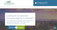 Desktop Screenshot of juengelagency.com
